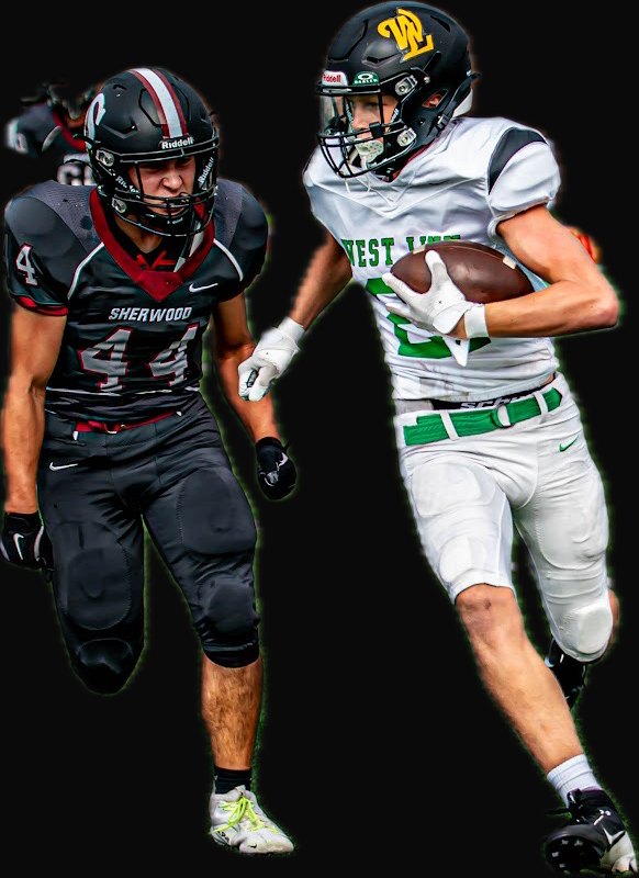 Evan Karl in the Sherwood #44 jersey
